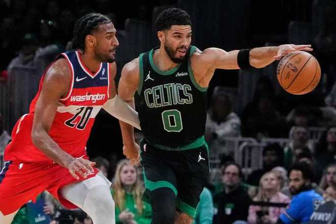 凯尔特人三杀奇才终结连败 奇才遭遇11连败创赛