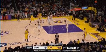 湖人加时逆转掘金 约基奇空砍24+16+14