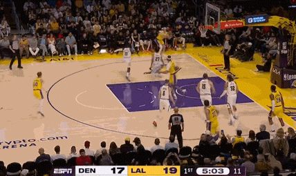 湖人加时逆转掘金 约基奇空砍24+16+14