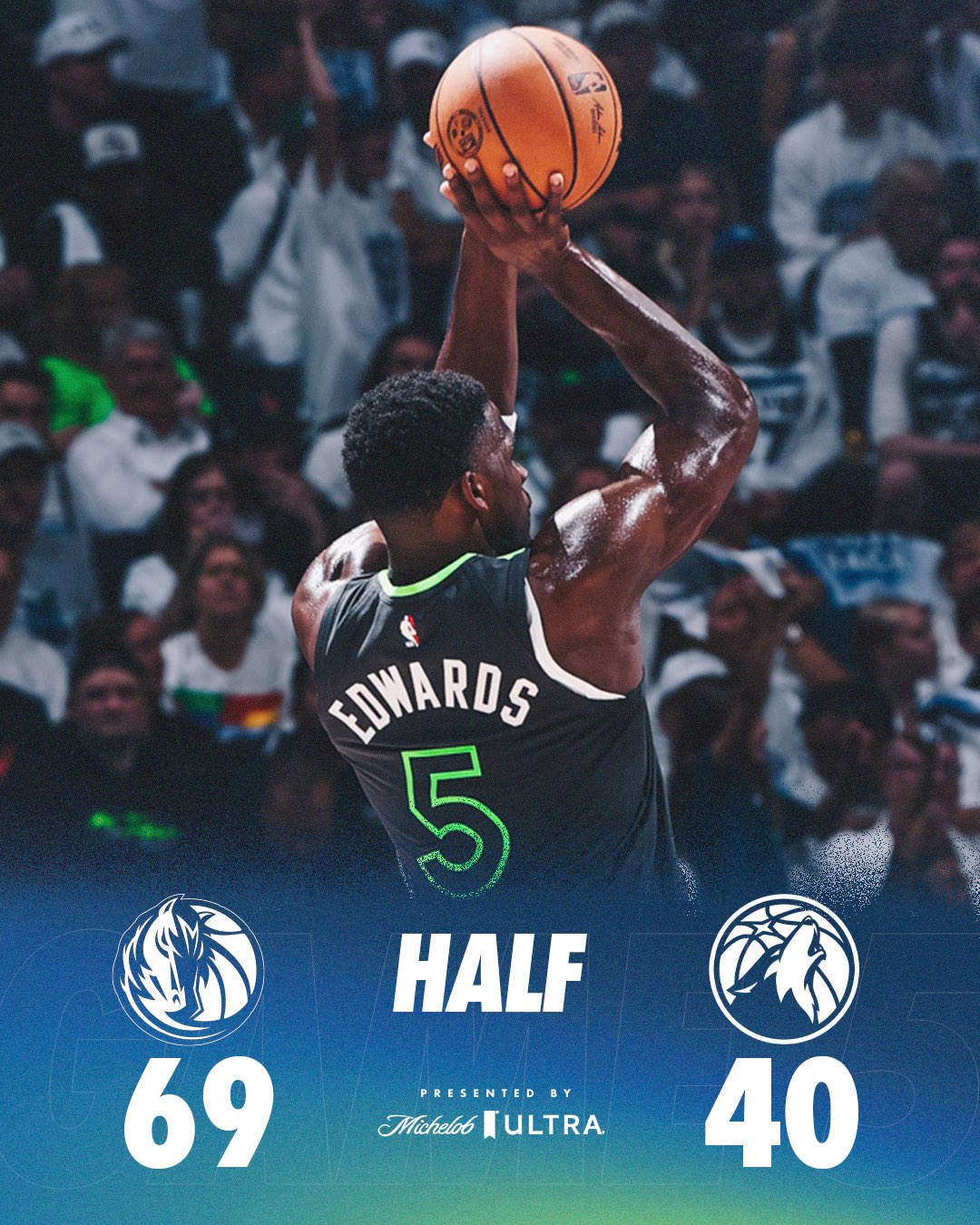 独行侠力克森林狼挺进总决赛 东契奇狂砍40分引