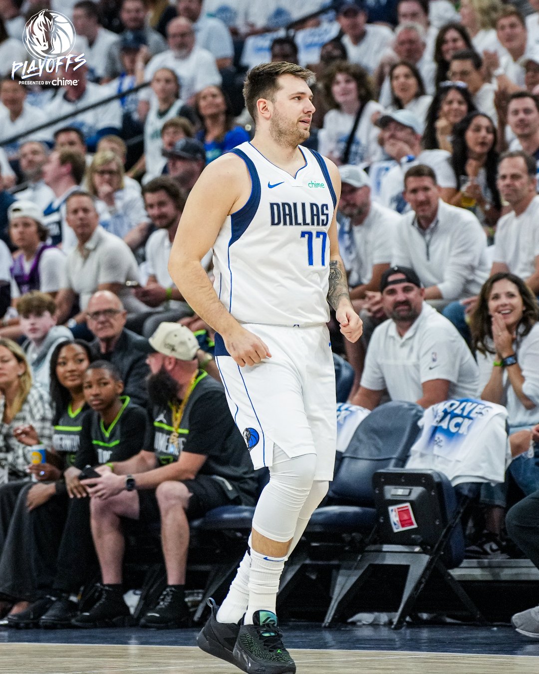 独行侠力克森林狼挺进总决赛 东契奇狂砍40分引